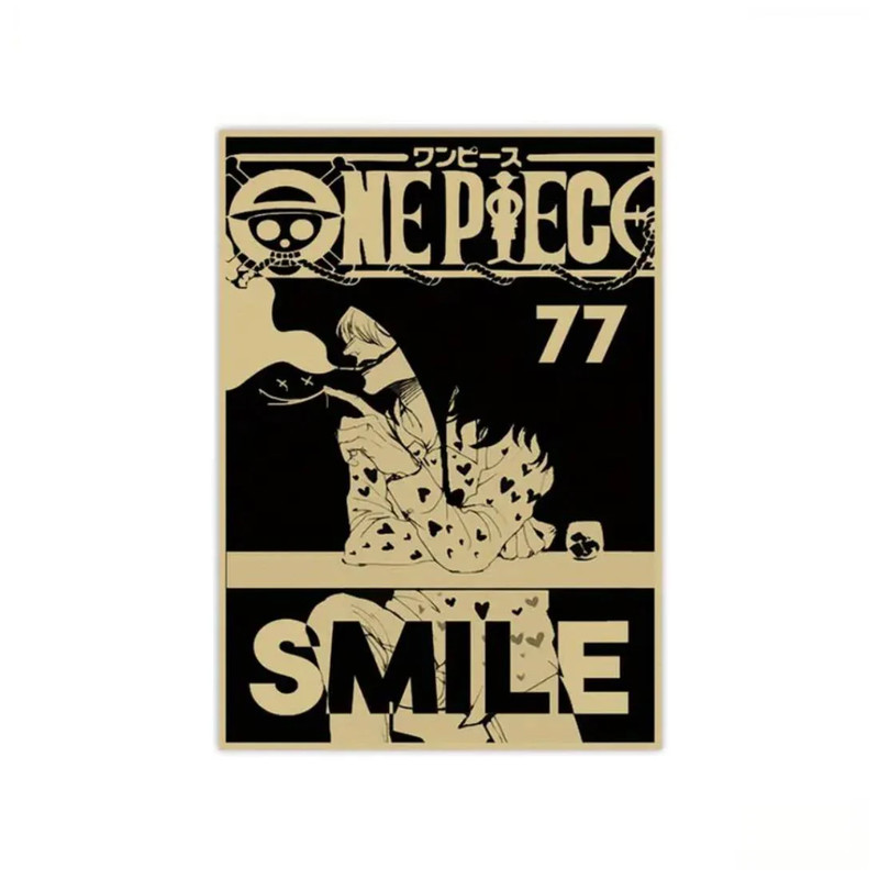 Framed One Piece 77 Wall Art Poster  (30x40cm) - 1 Piece - ملصق